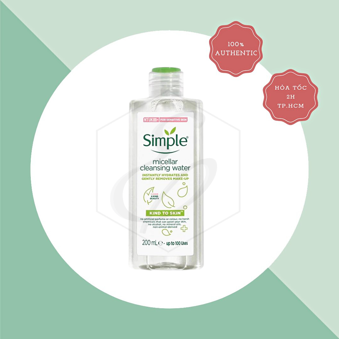 Nước Tẩy Trang Simple Micellar Cleansing Water